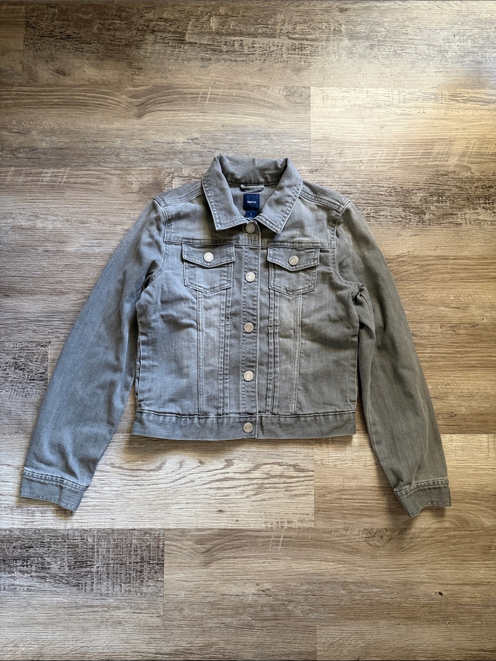 GAP Gray Denim Jean Jacket for Kids